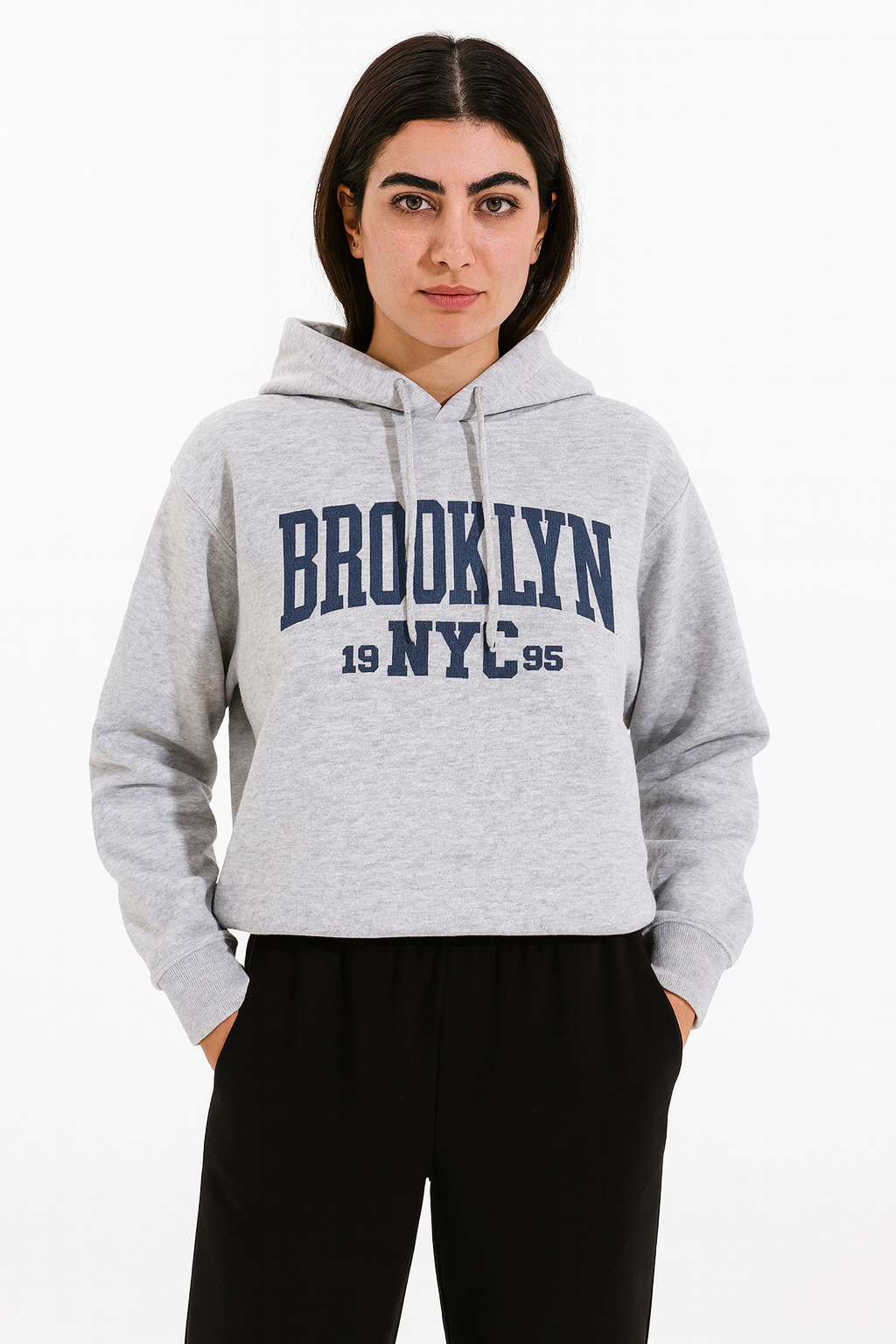 brooklyn Cropped Hoodie