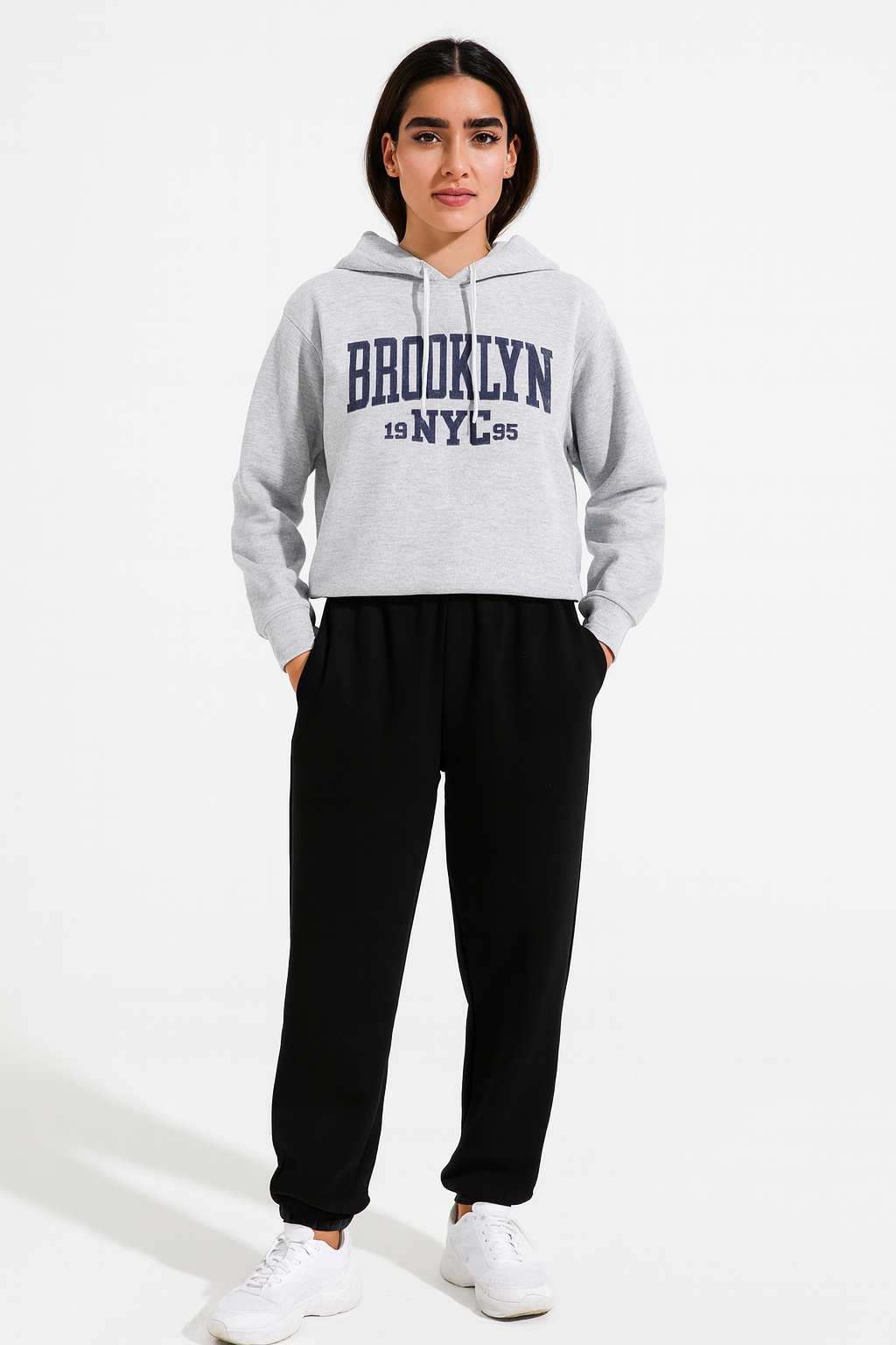 brooklyn Cropped Hoodie
