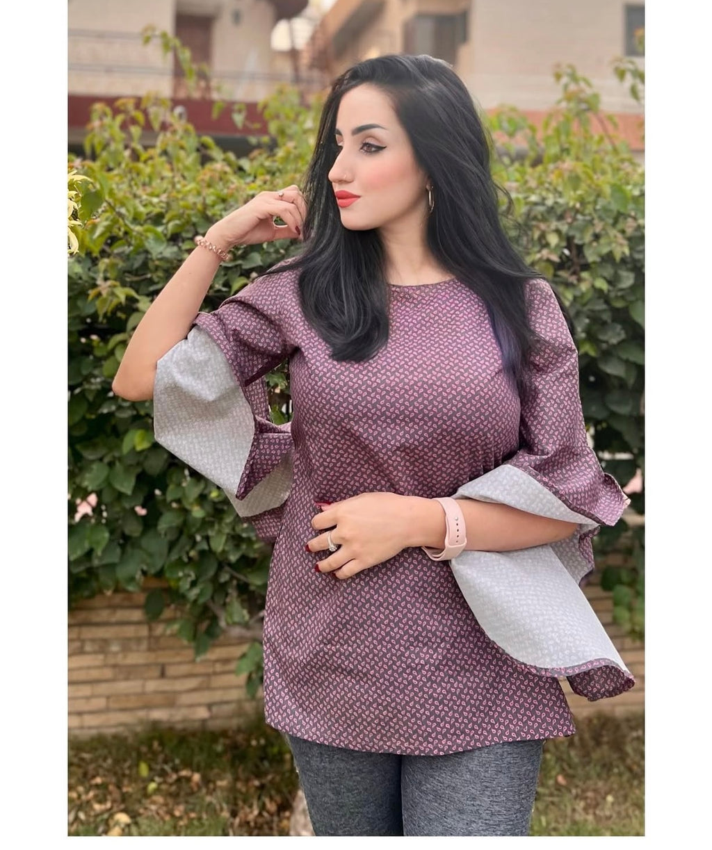 Dotted printed shirt