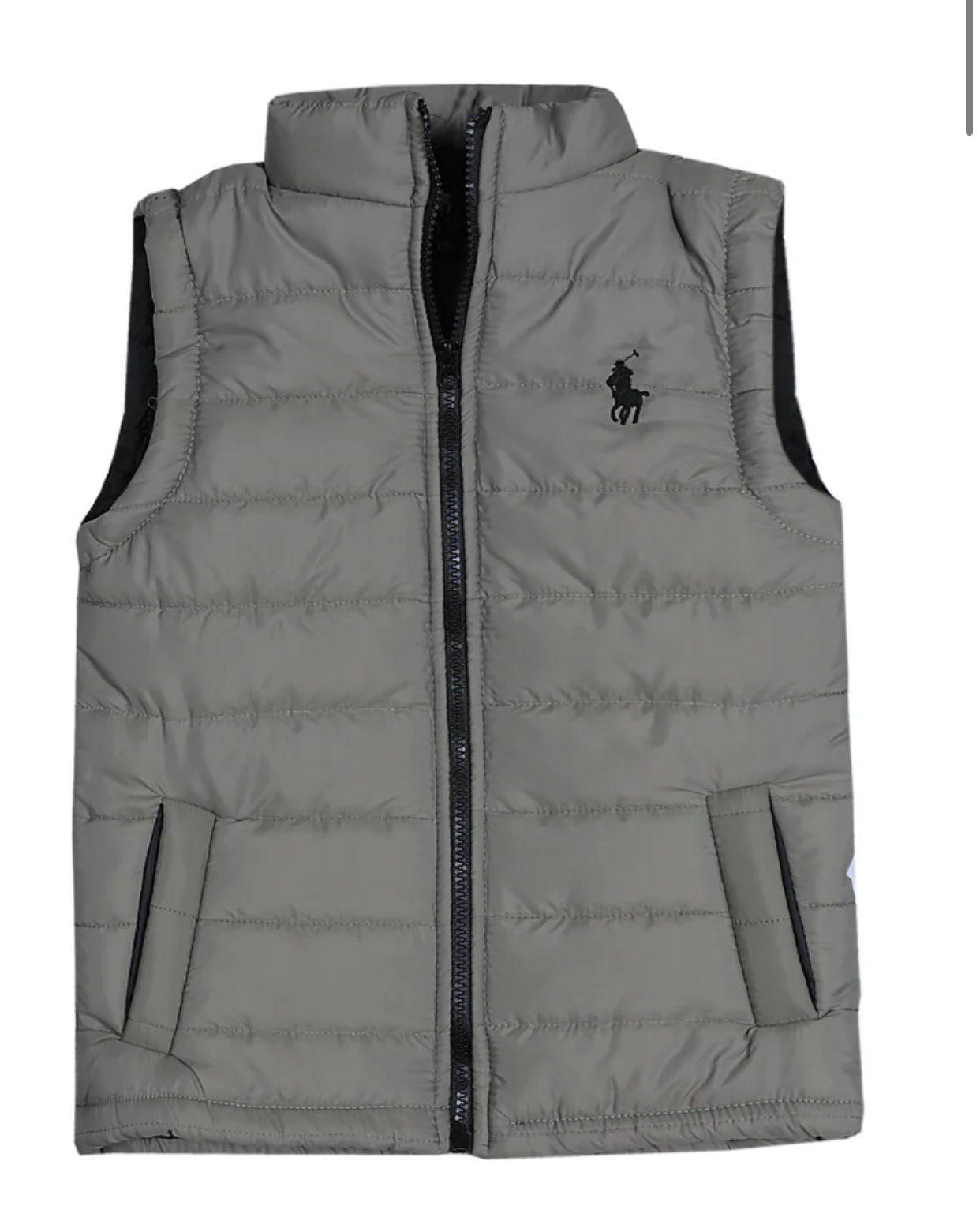 Polo Ralph Lauren Boys' Navy Puffer Vest / Gilet - Quilted Youth Outerwear