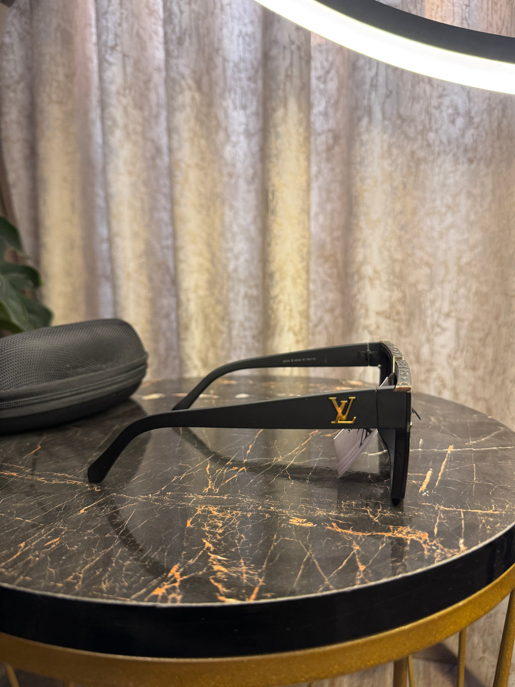 Eldorado LV Sunglasses – Black Luxury Edition with Pouch