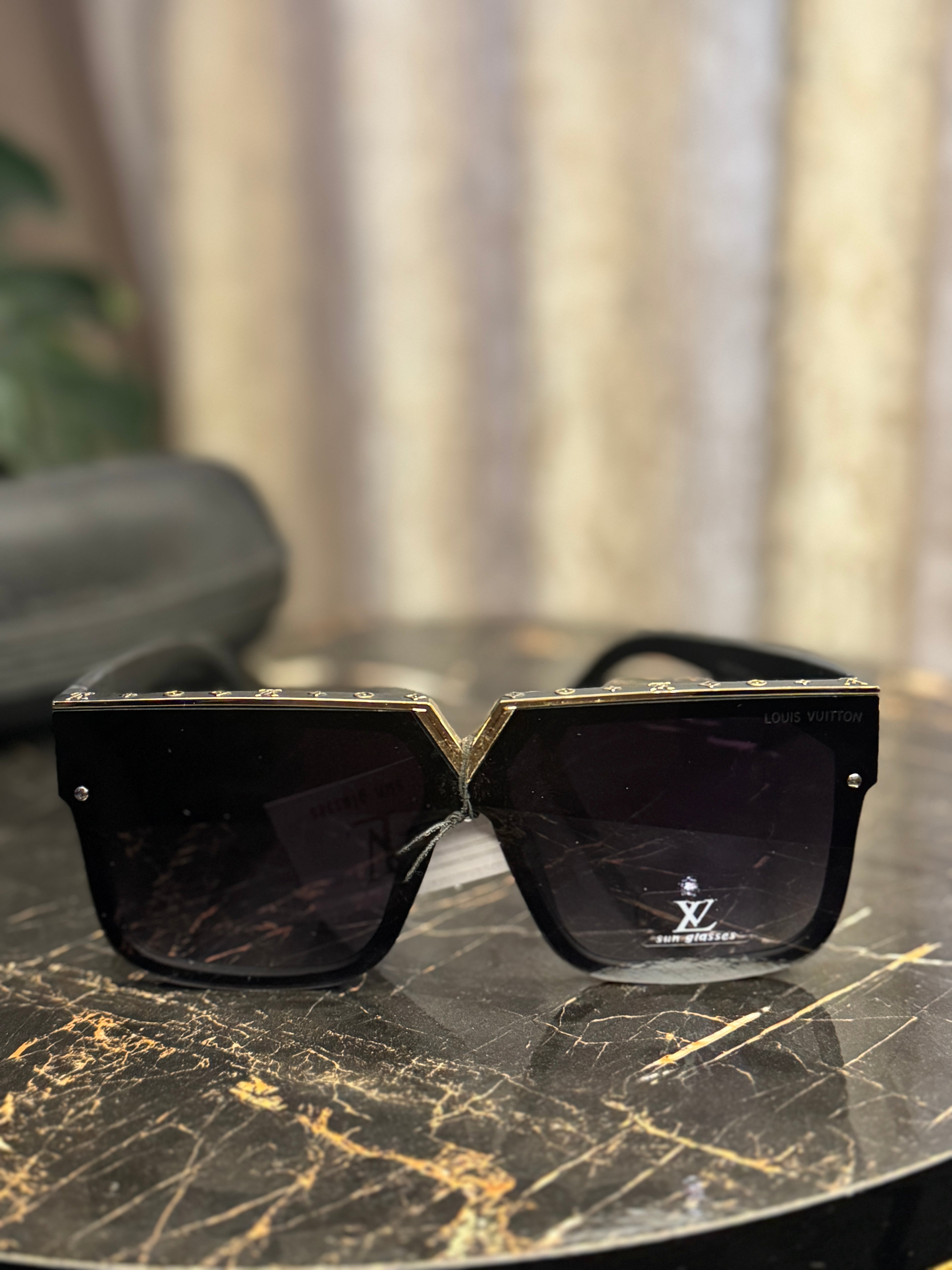 Eldorado LV Sunglasses – Black Luxury Edition with Pouch