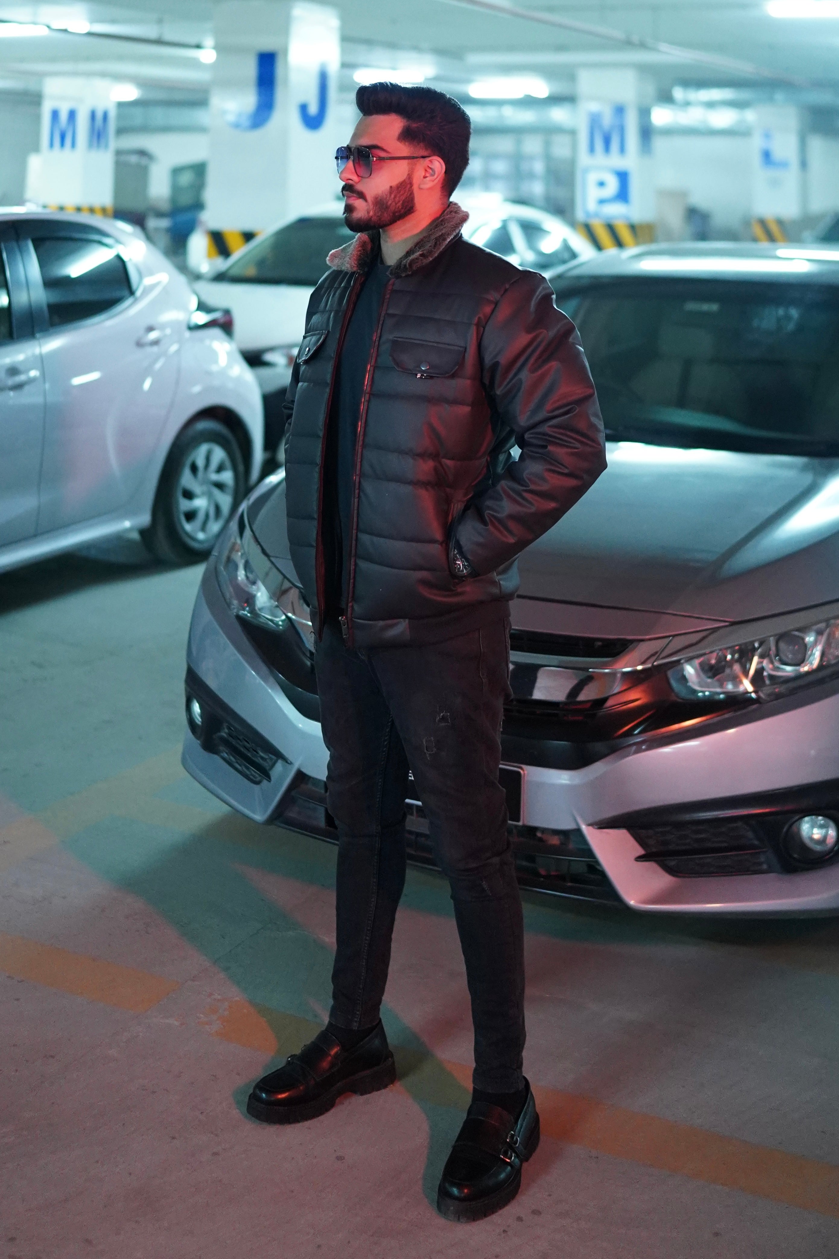 Urban Armor Men’s Leather Winter Jacket