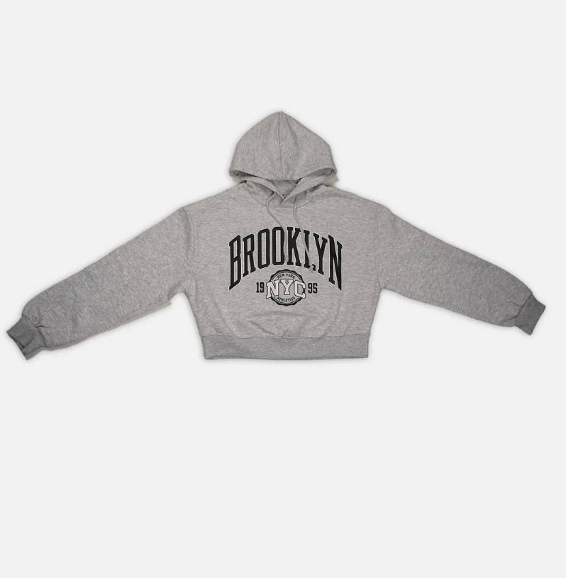 brooklyn Cropped Hoodie